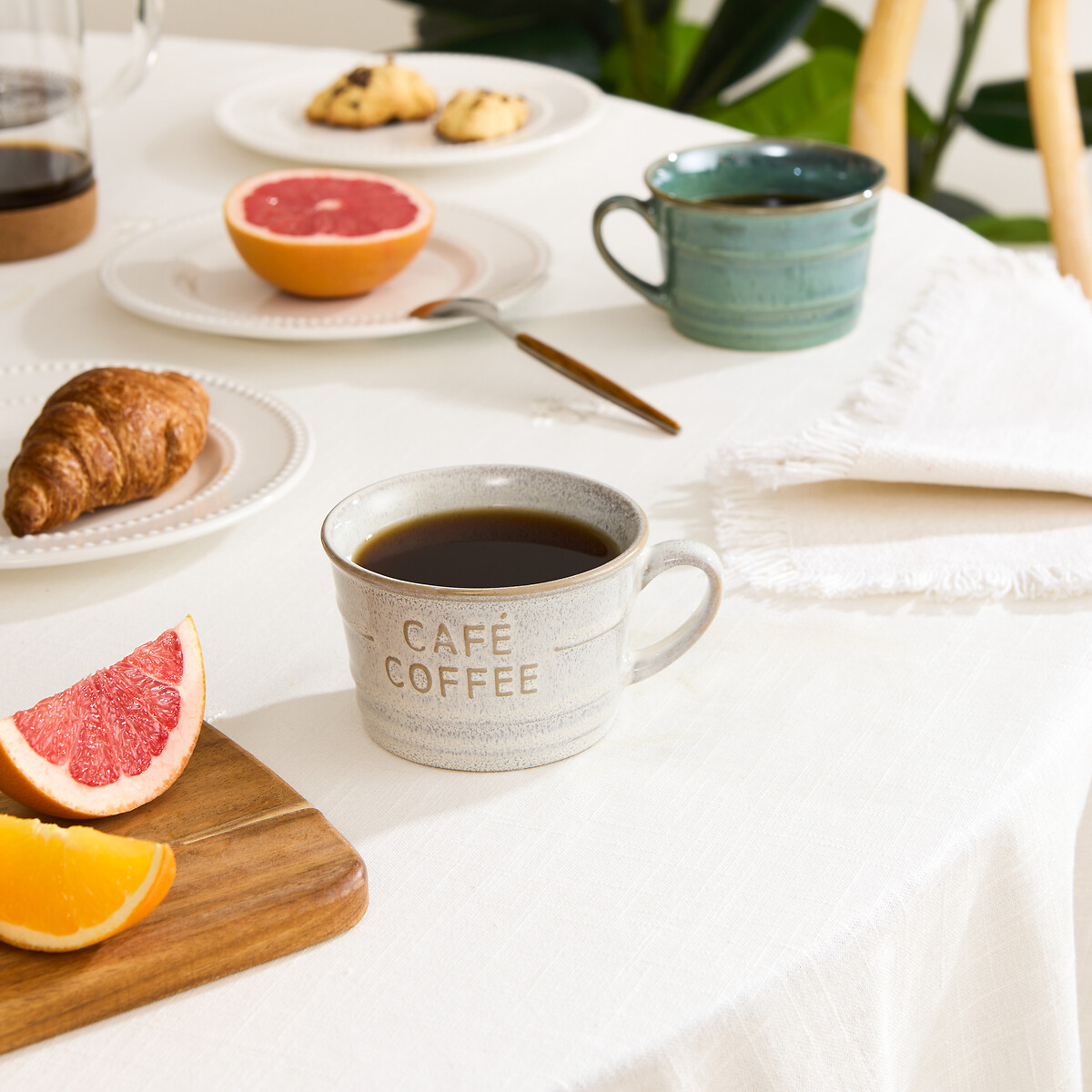 Taza de caf&eacute; CAFE blanca 26cl