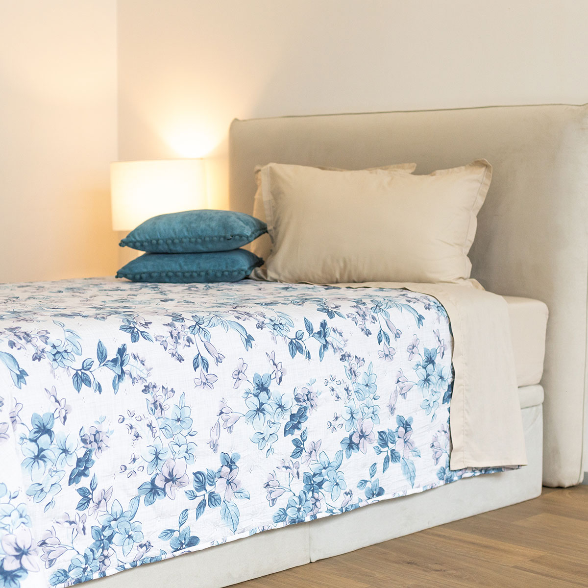 Edredón flores ALBA 250x270cm