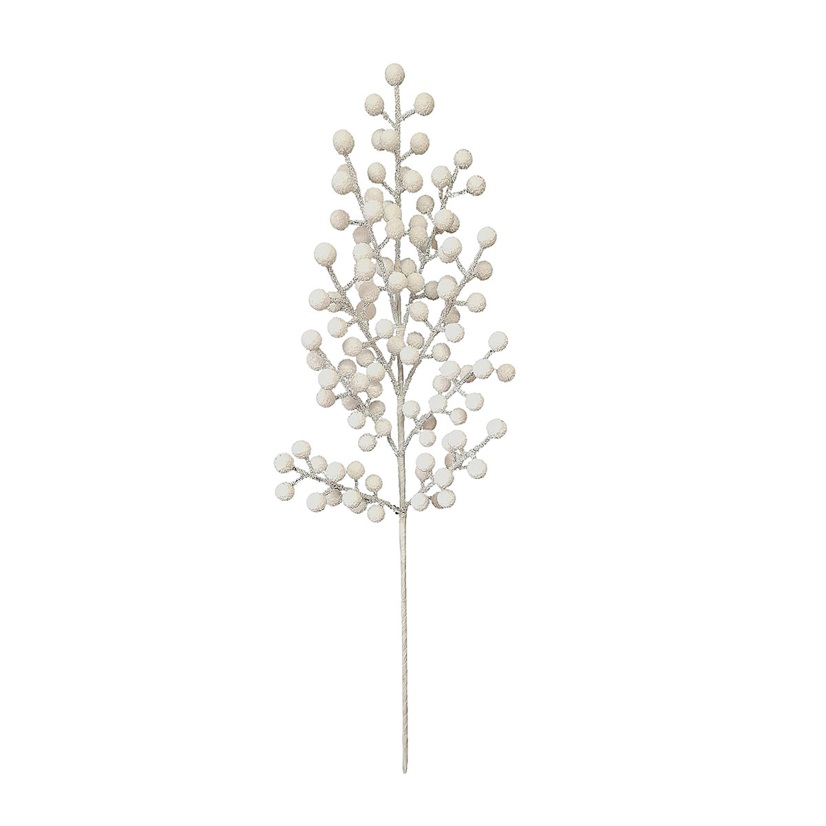 Rama blanco con bayas 60cm 