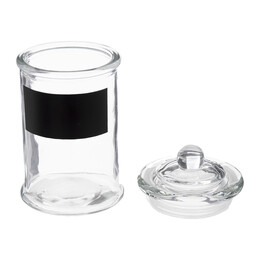 Tarro Vidrio C/Etiqueta De Pizarrón