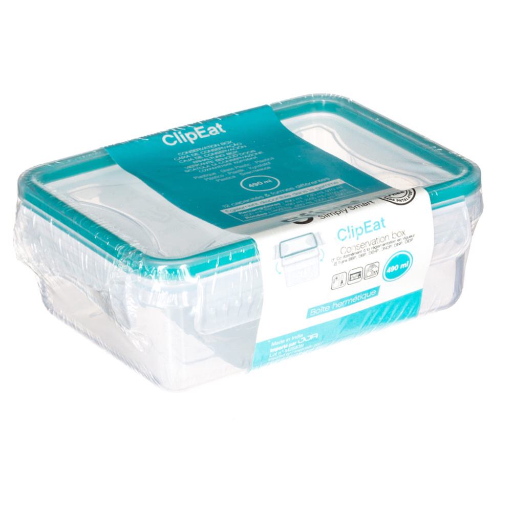 Herm&eacute;tico de pl&aacute;stico CLIPEAT 490ml
