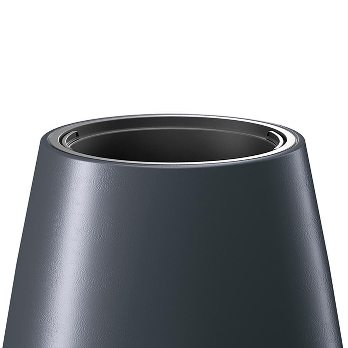 Vaso Heos Cinza Antracite 35cm