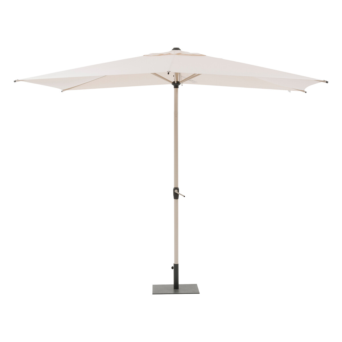 Parasol LOOMPA argile bl&eacute; 2x3m