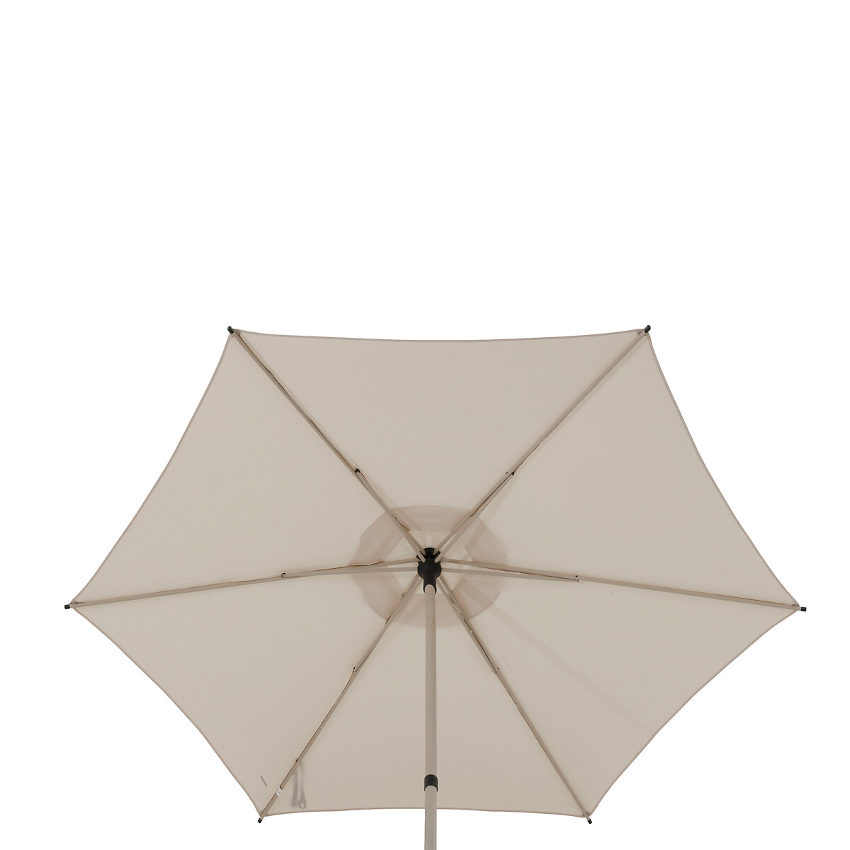 Parasol SOYA argile bl&eacute; 2.5m