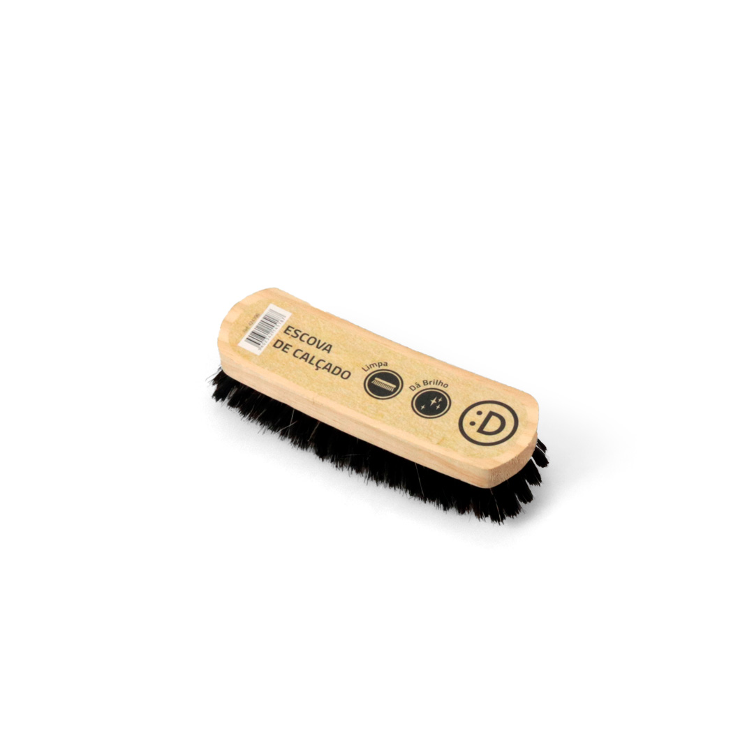 Cepillo Grande De Madera Para Zapatos