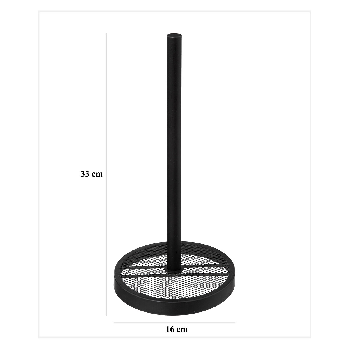Portarrollos cocina Mayaj Negro