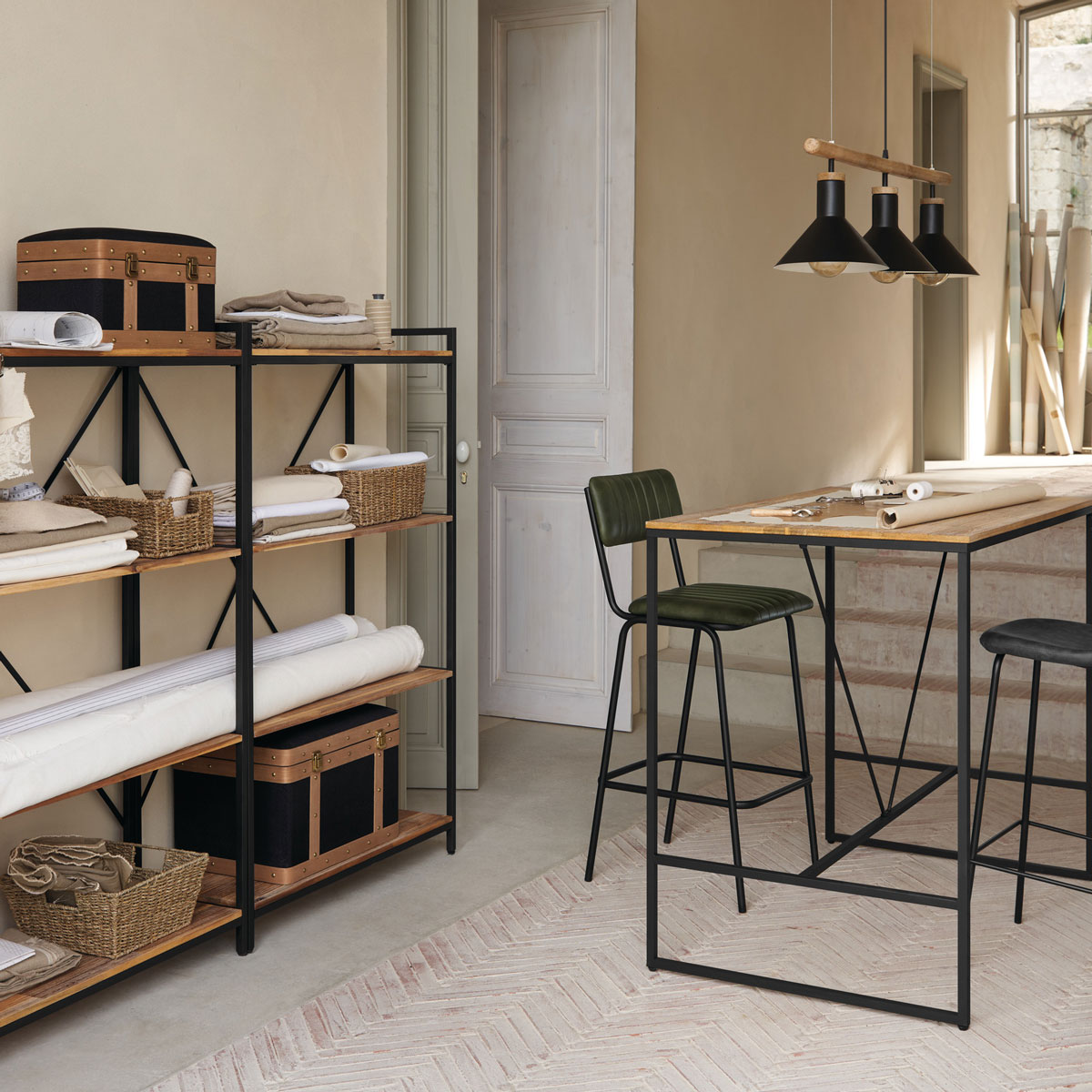 Estantería Edena C/4 Baldas 90x35x141Cm