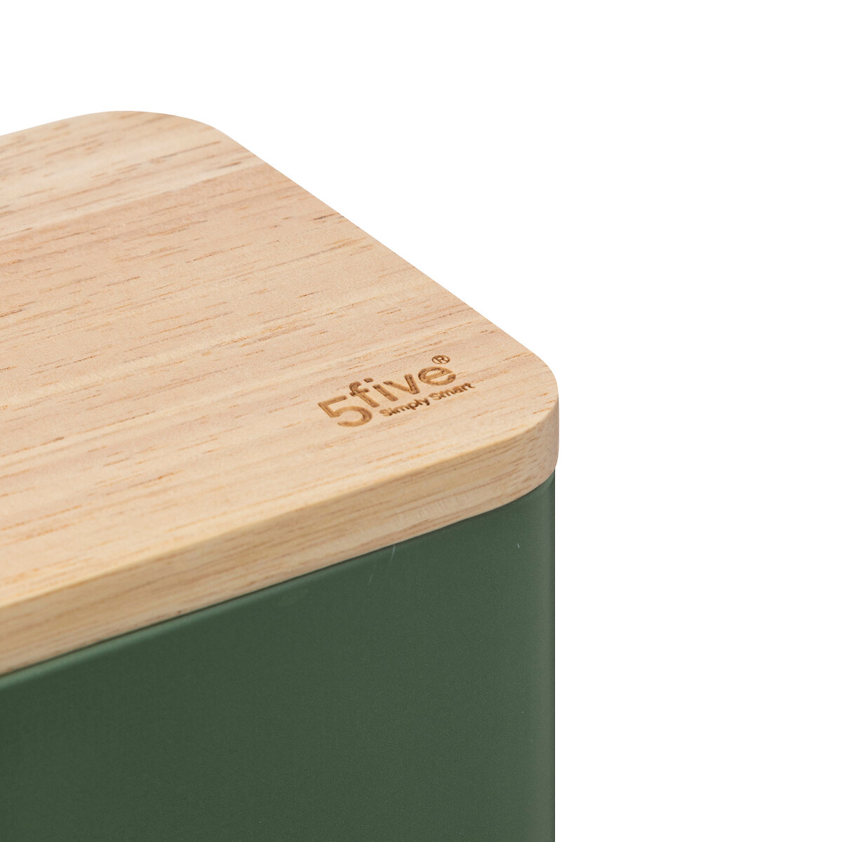 Caja Para Cereales Met&aacute;lica Verde