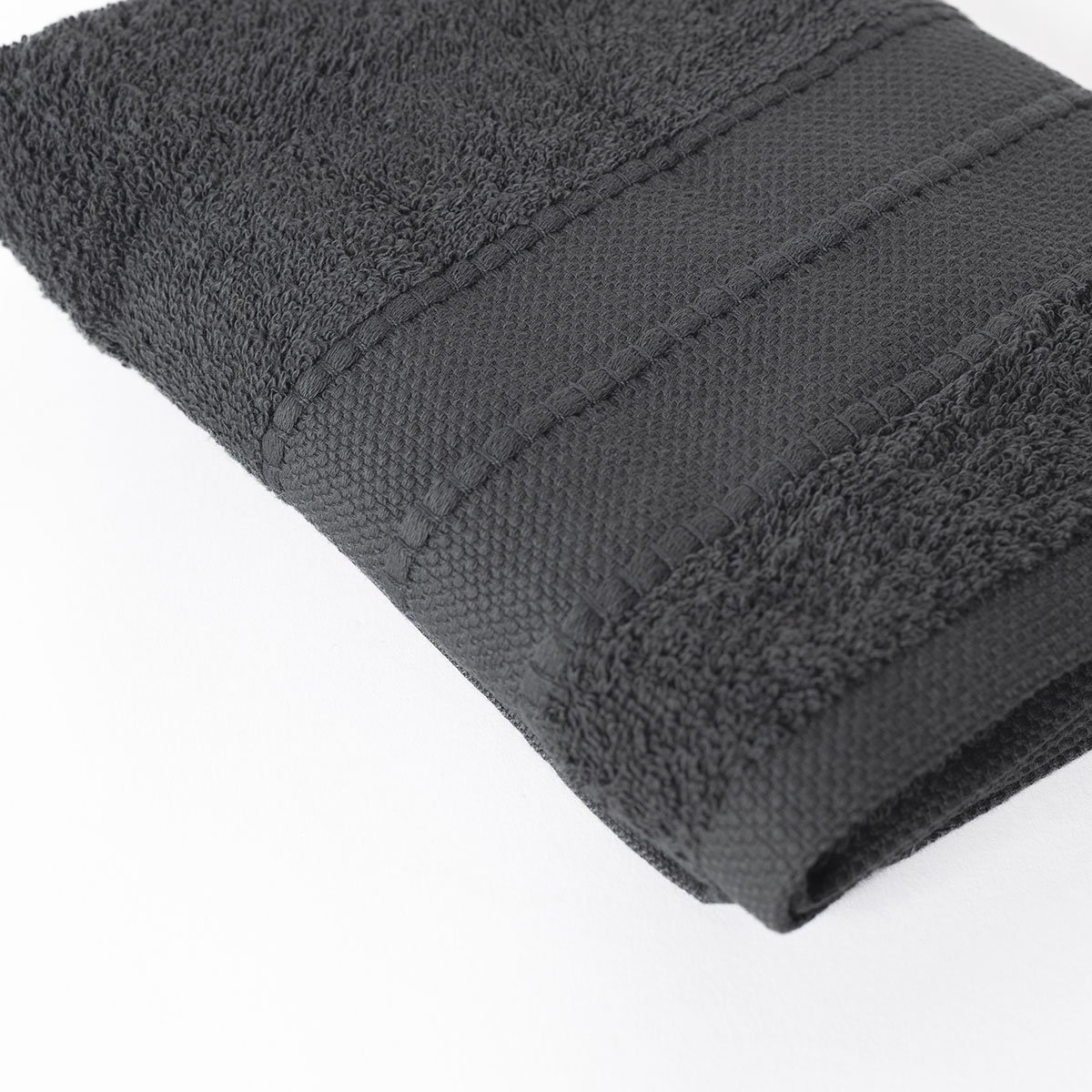 Toalla de mano ESSENZA gris oscuro 50x90cm