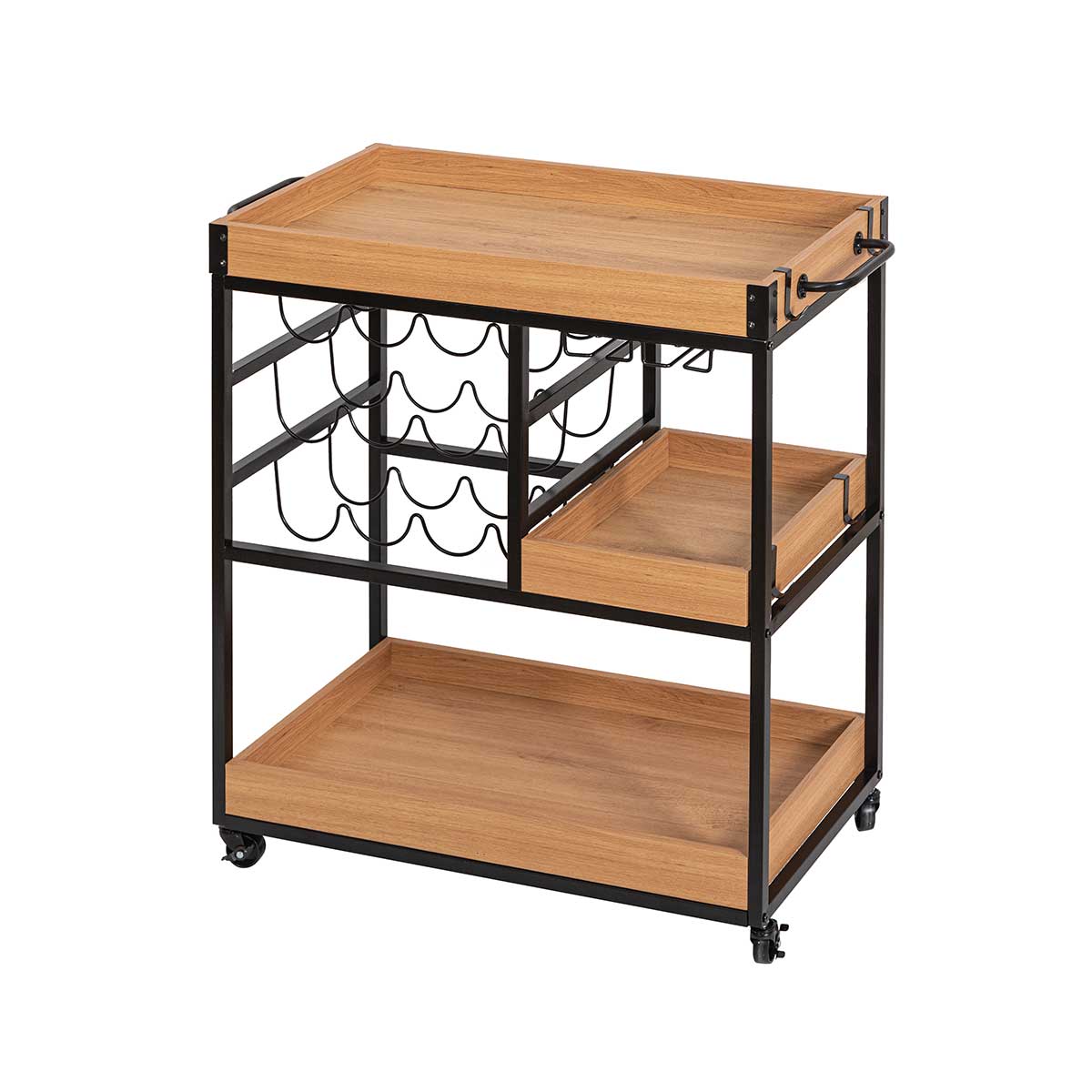 Trolley Ilun Com 3 Prateleiras