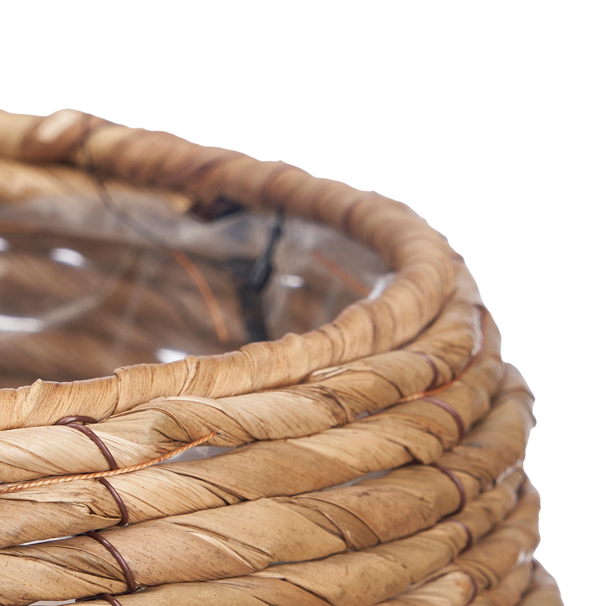 Macetero fibra natural 37cm