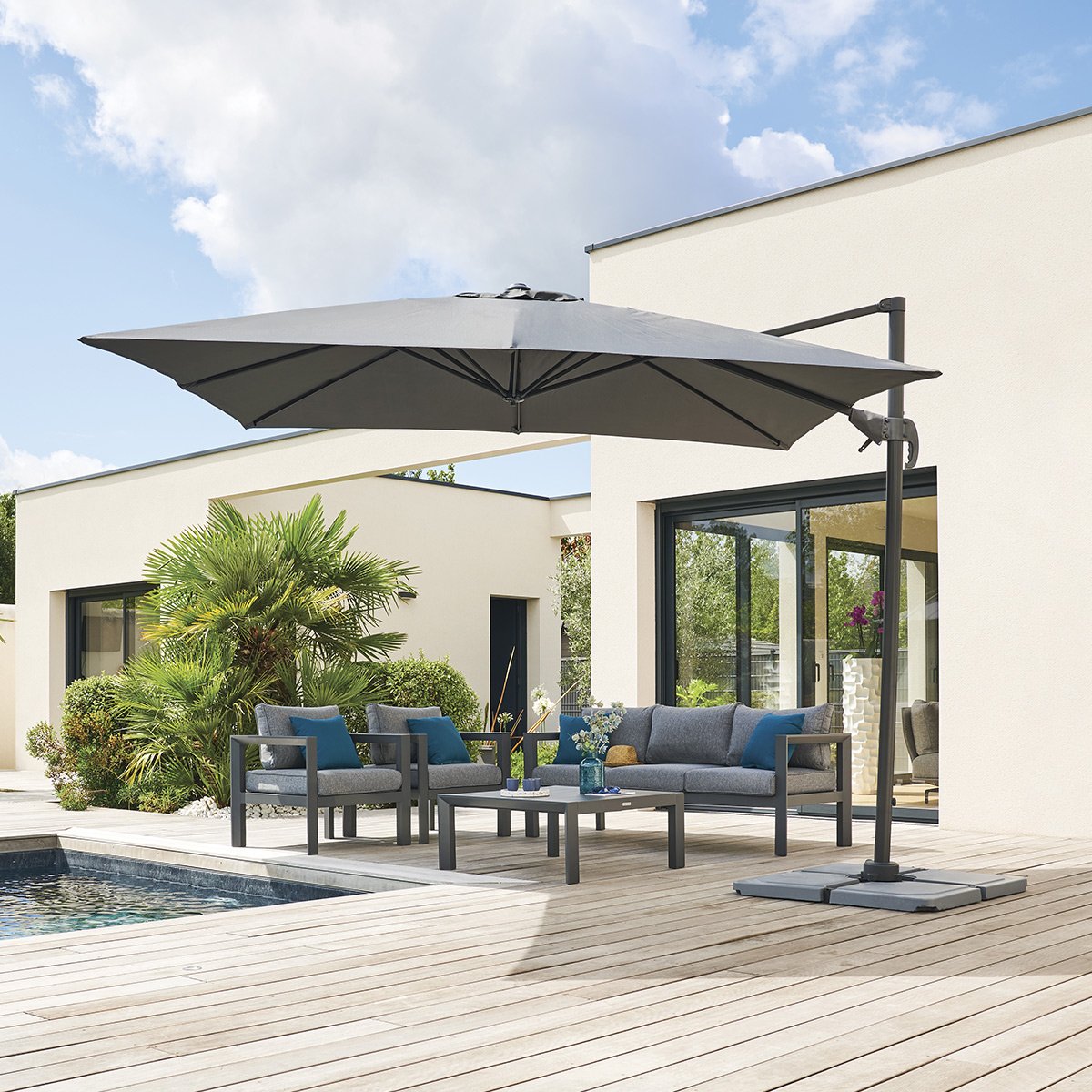 Guarda-Sol descentrado Cayo