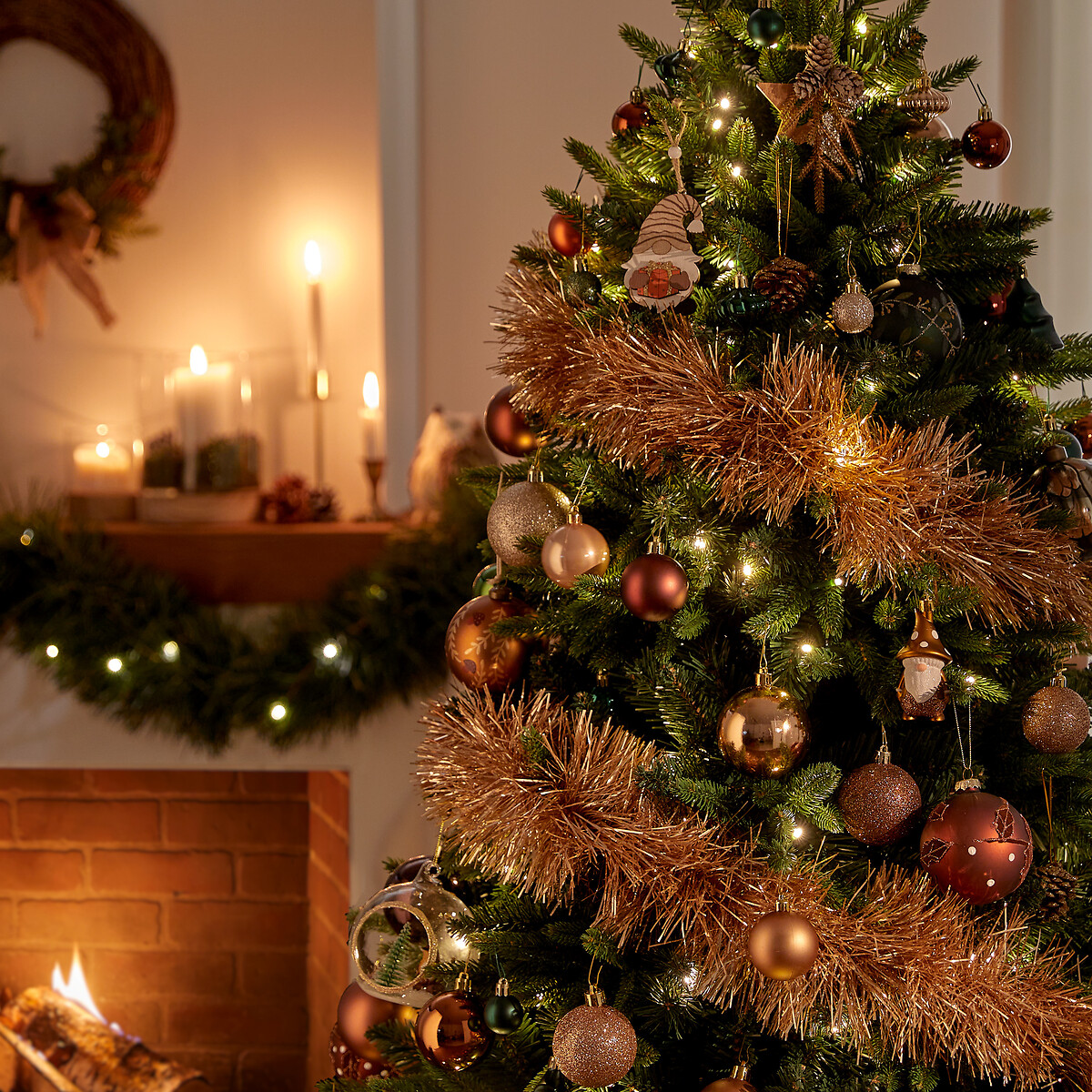 Guirnalda dorada 15x200cm