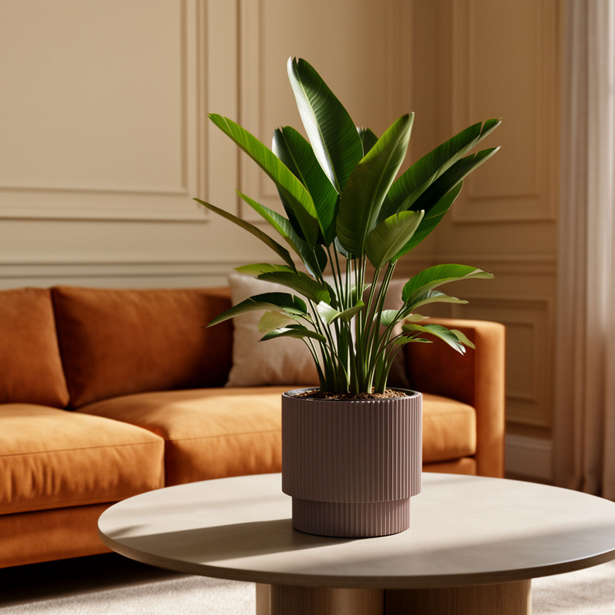 Jarr&oacute;n MILLY round marsala 15,7x14,6x14,6cm