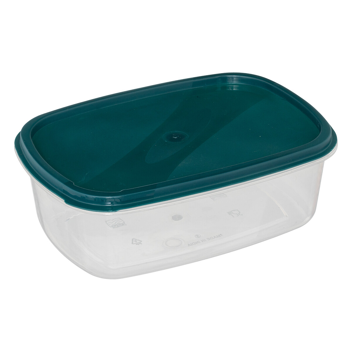 Juego 6 Recipientes Rect C/Tapas Colores