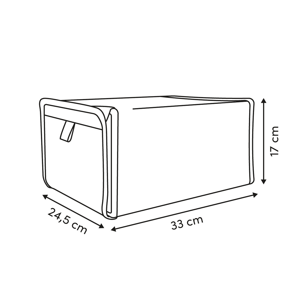 Set de 2 cajas de almacenaje DRESSY para zapatos