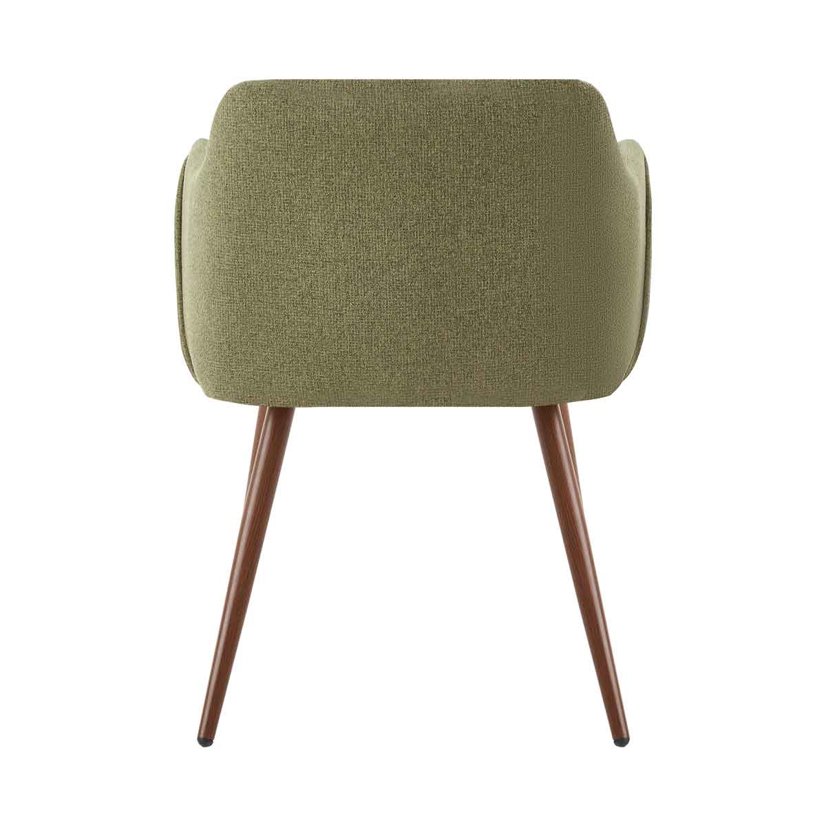Sillón ALDRIDGE de tejido verde