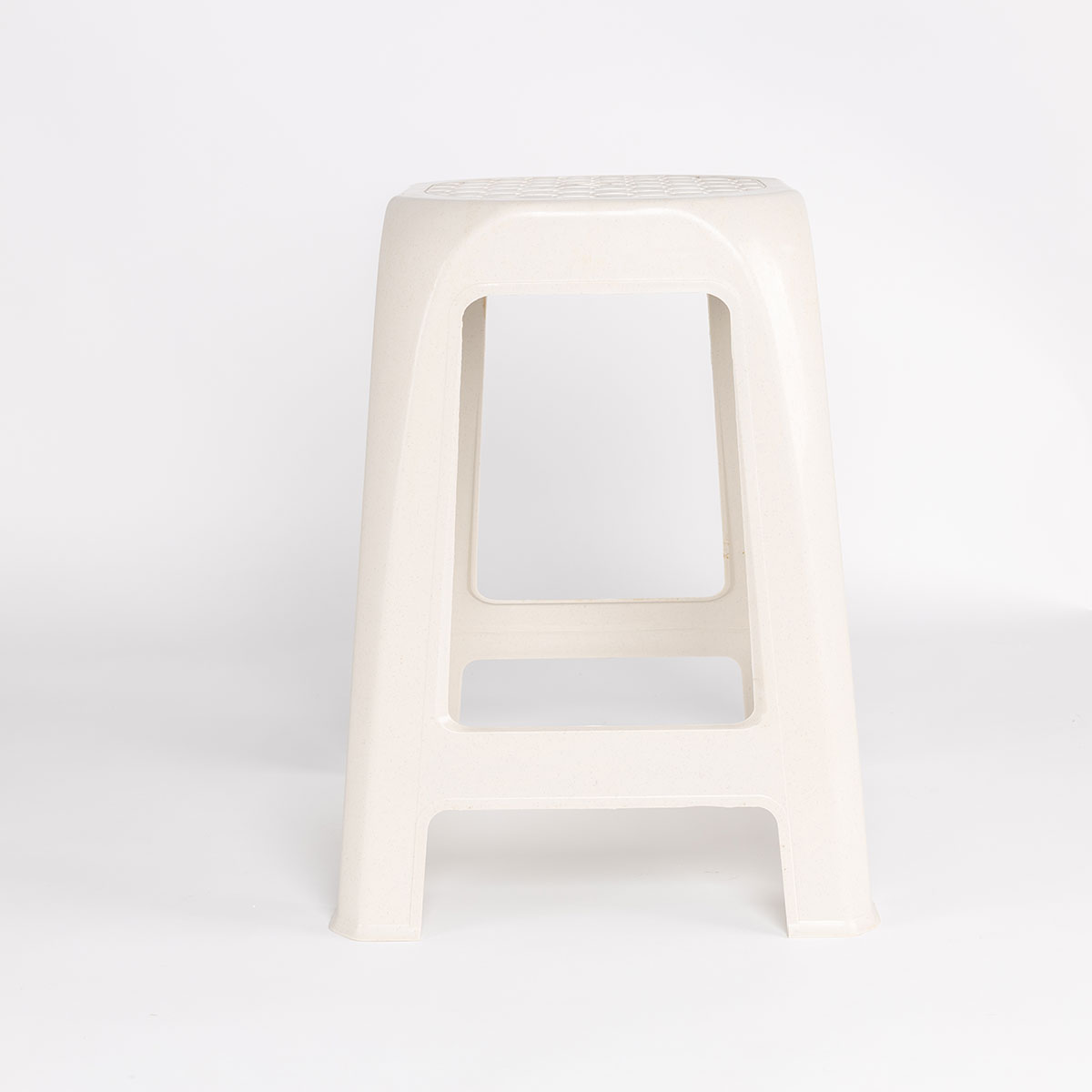 Taburete crema