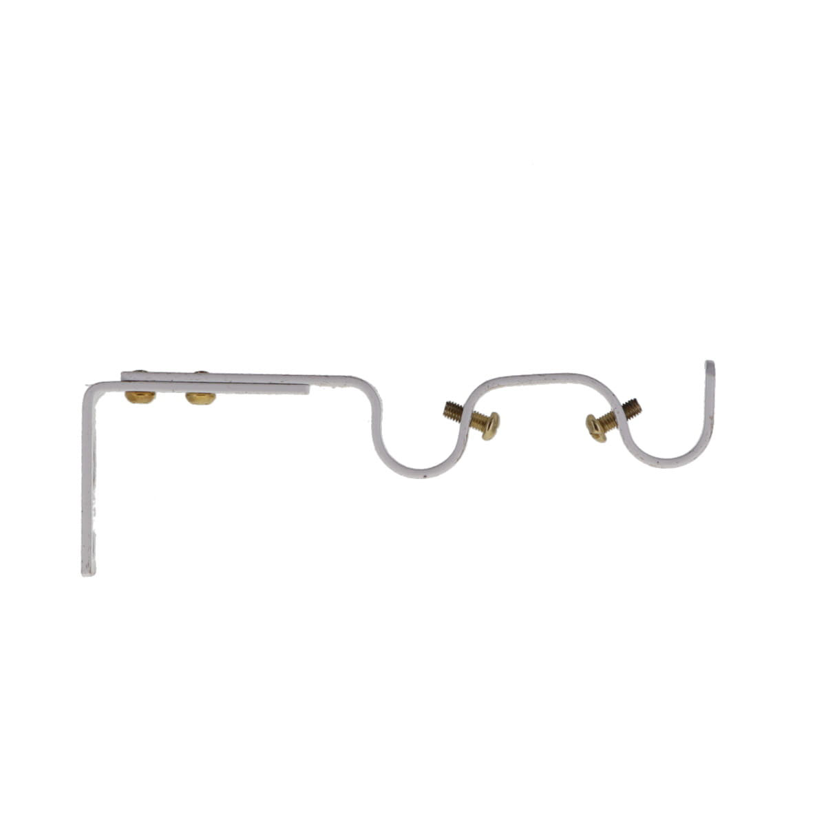 Juego 2 Soportes Dobles P/Barra Cortina