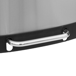 Balde Do Lixo Ariane Em Inox 50l