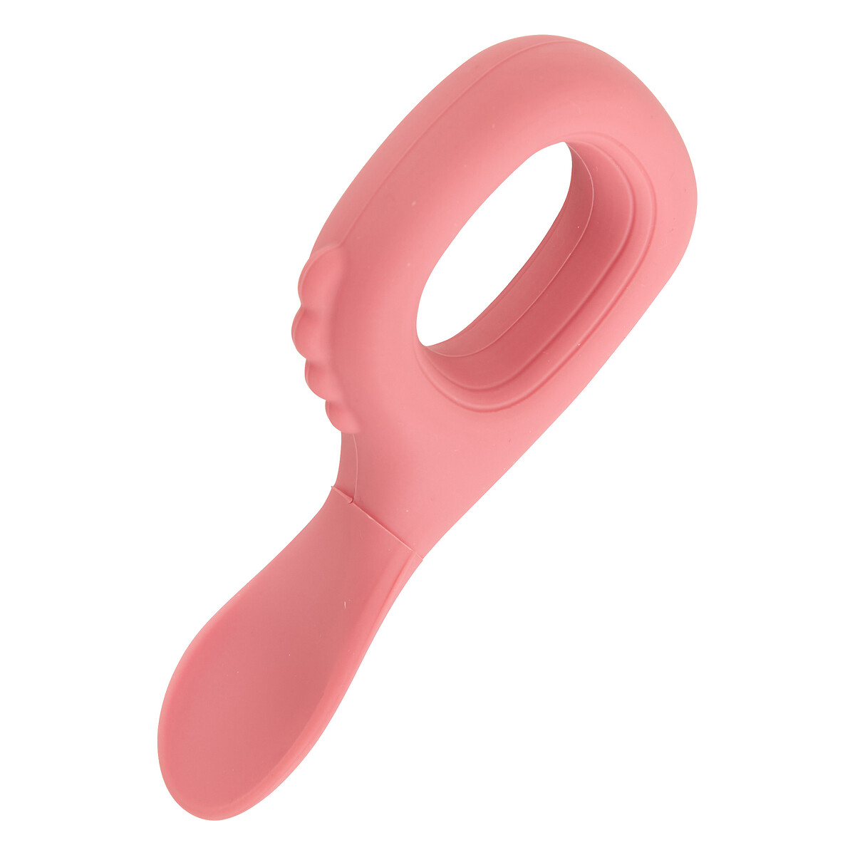 Set de babero y cuchara YUM rosa
