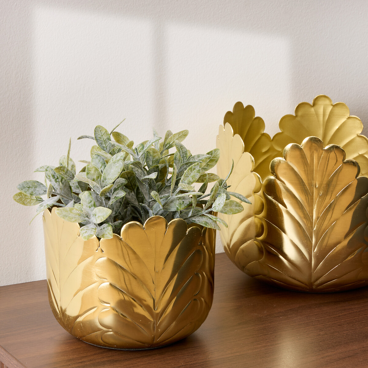 Jarr&oacute;n tama&ntilde;o 2/2 BELLI dorado 18cm