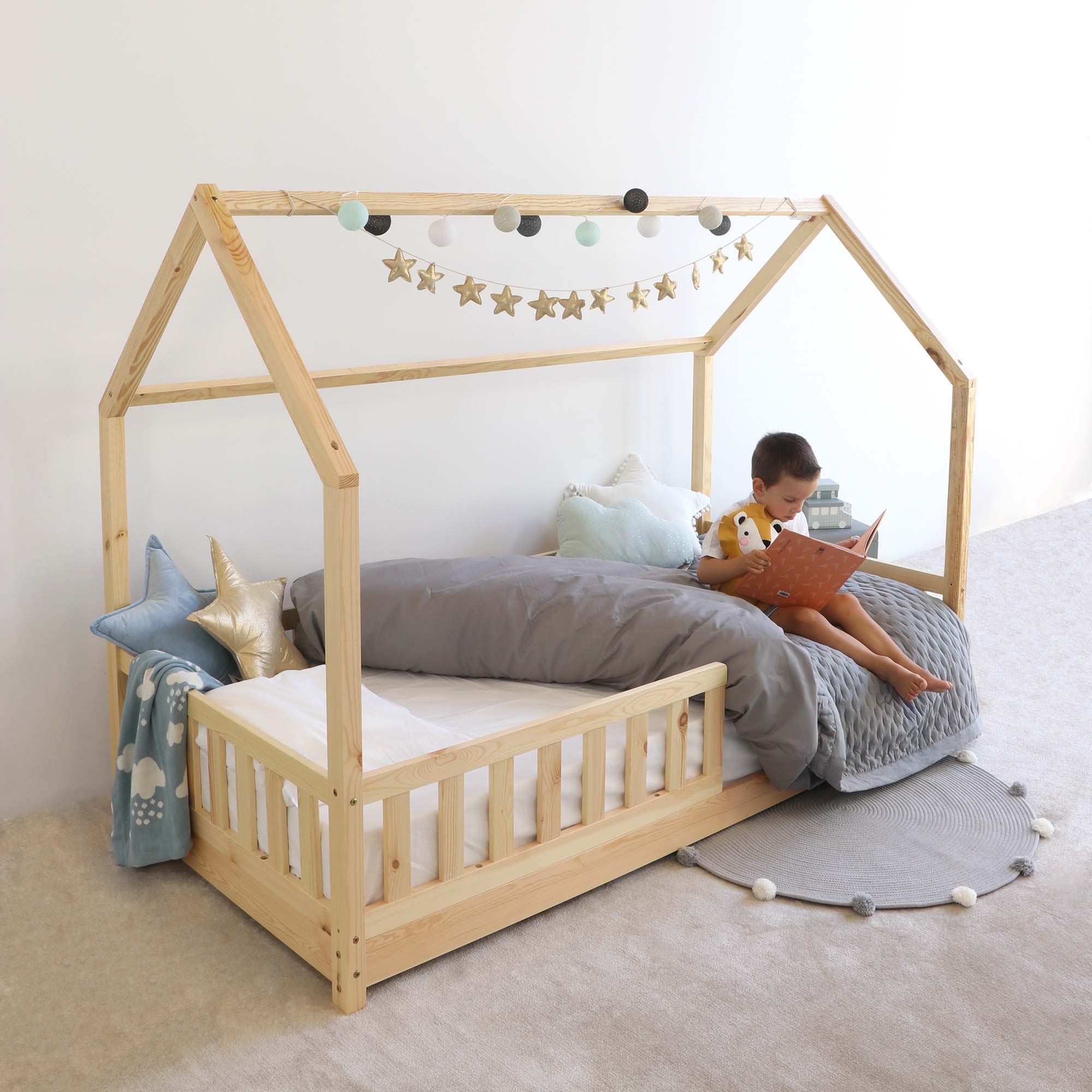 Cama MONTESSORI natural