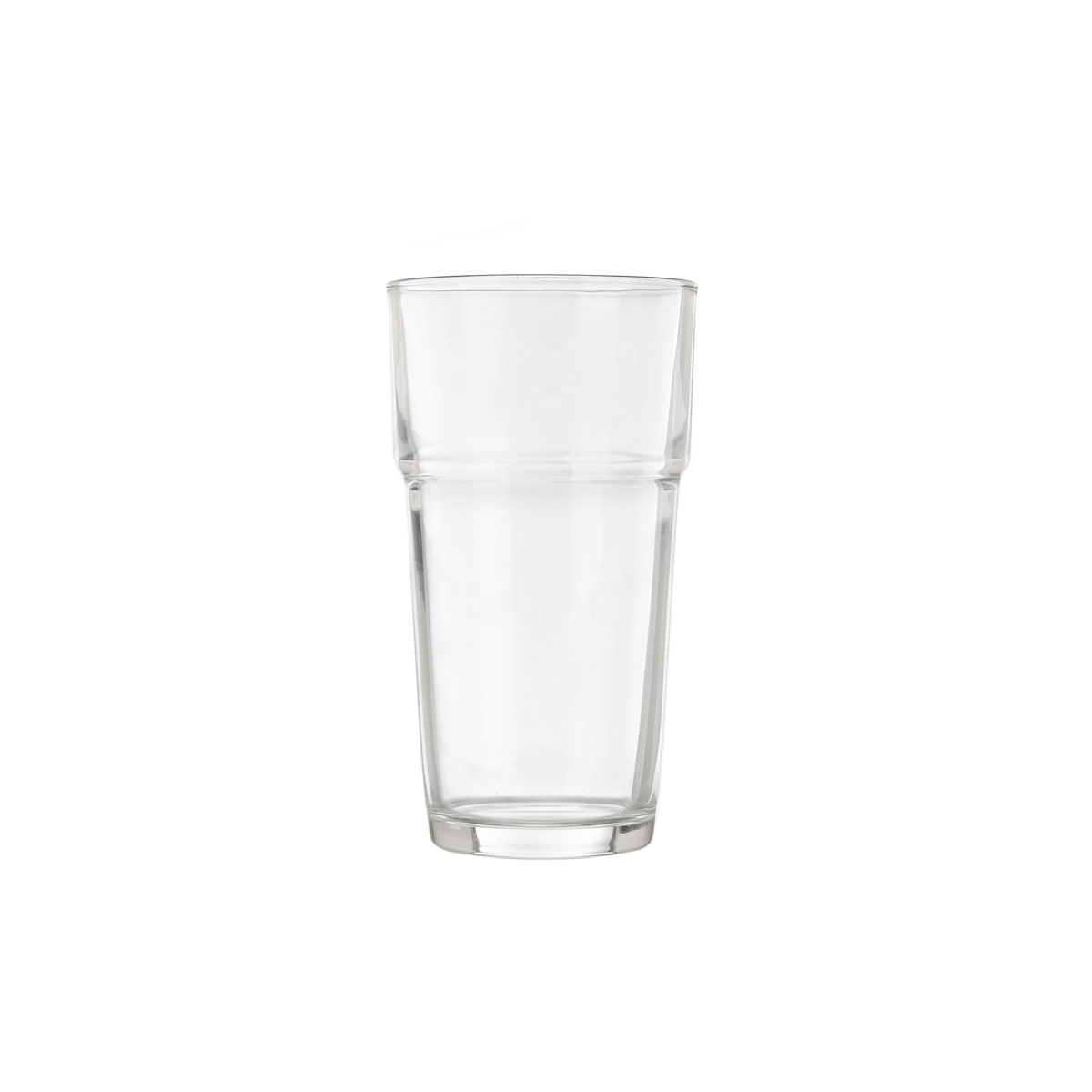 Vaso con rayas de vidrio 370ml