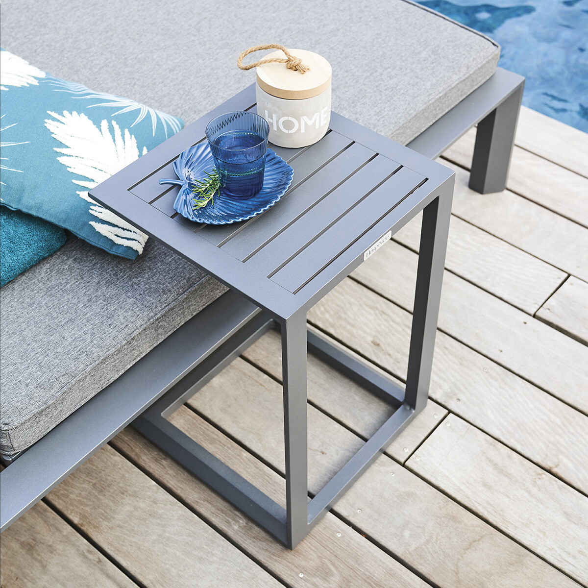 Mesa auxiliar ÉVASION NEW gris grafito