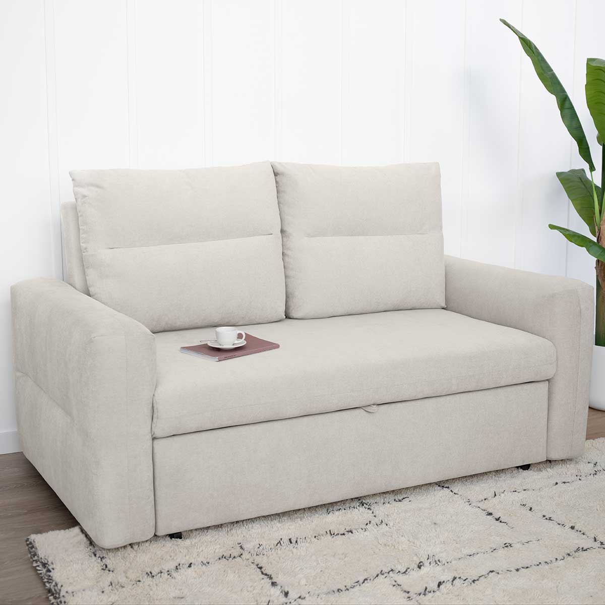 Sofá cama BAKU beige 3 plazas