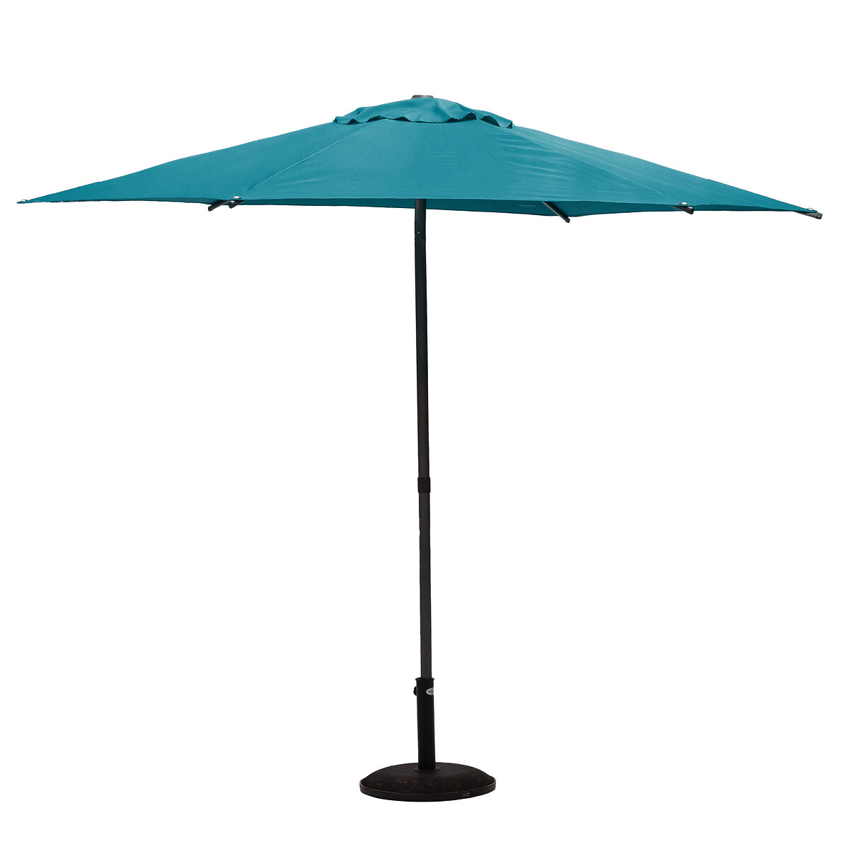 Parasol SOYA azul canard 2,7m