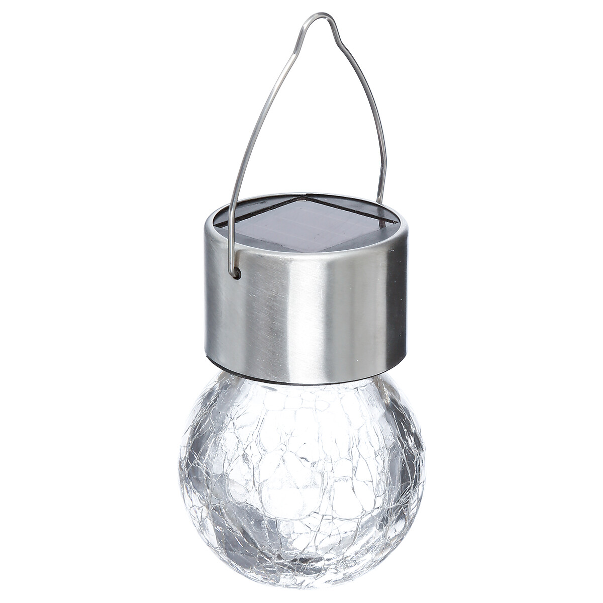 L&aacute;mpara Solar Colgante Inoxidable 60Cm