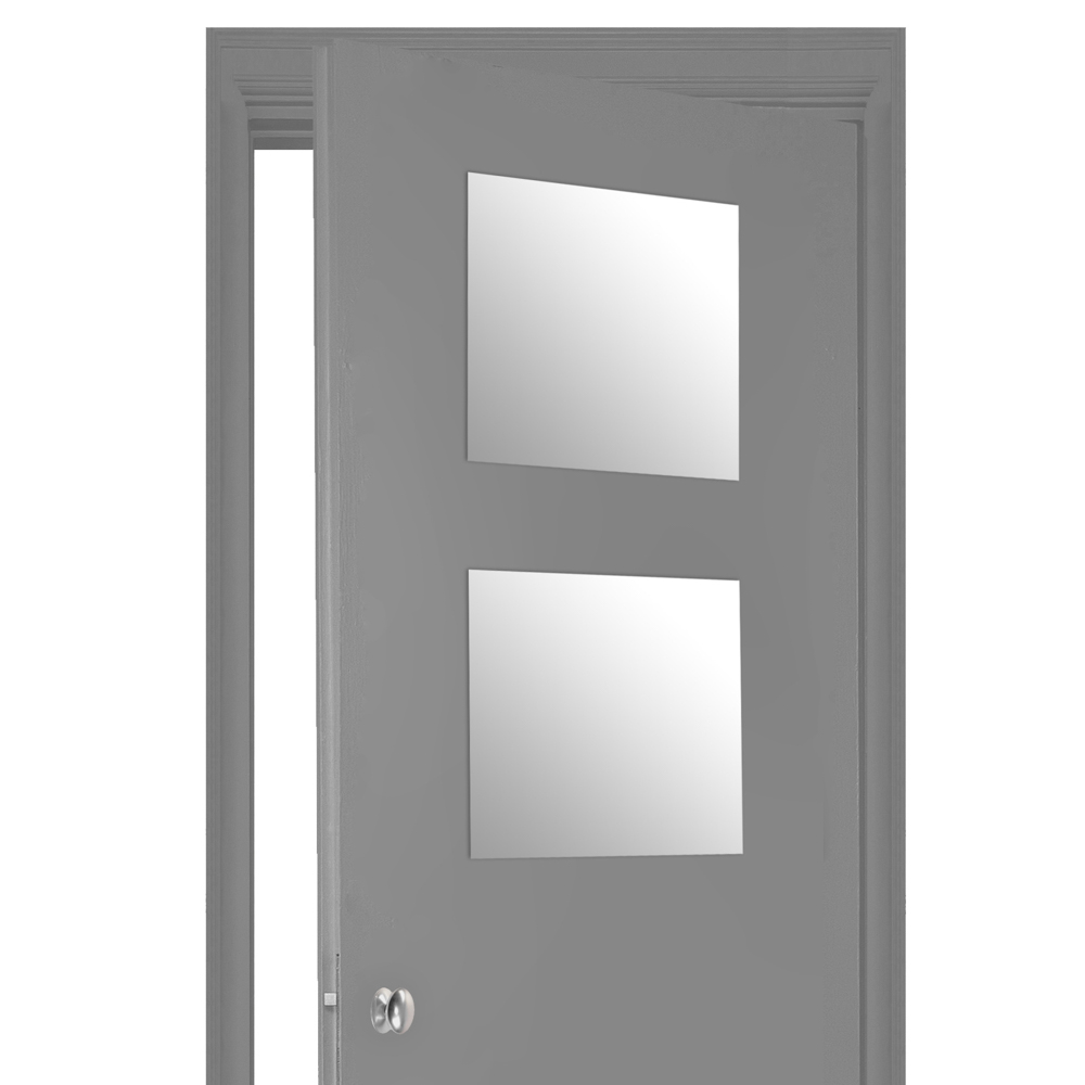 Juego De 2 Espejos Adhesivos Cuadrados