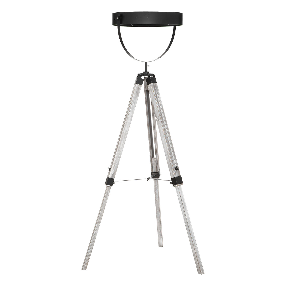 Reloj de pie con tr&iacute;pode negro ATIKA 150cm