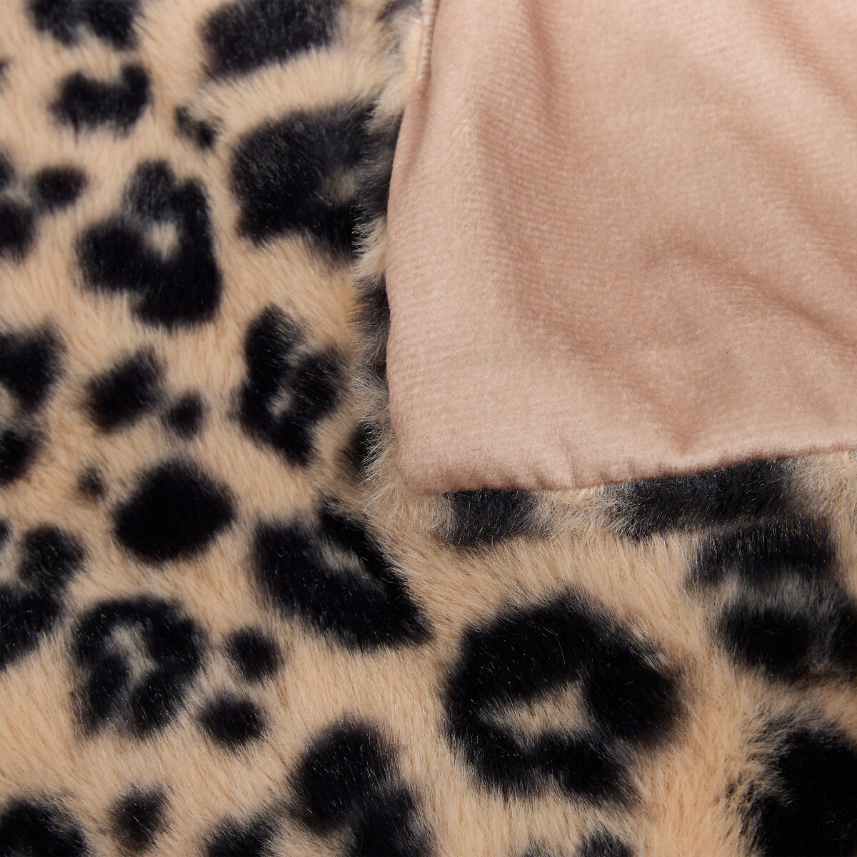 Manta ORANA leopardo pelo 120x160cm