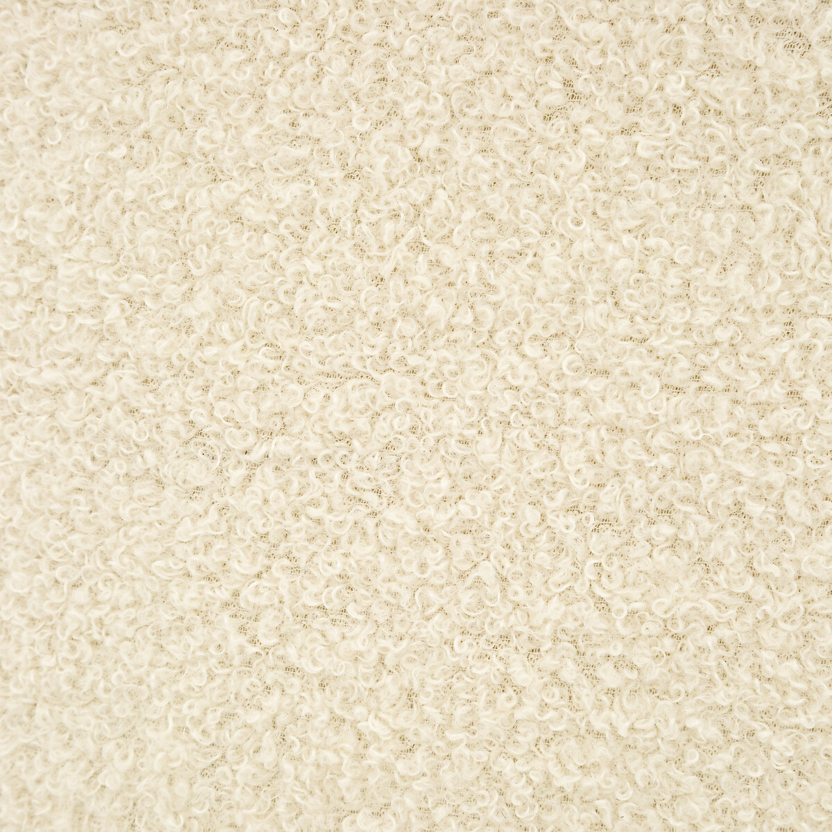 Butaca SKY tejido bouclé blanco