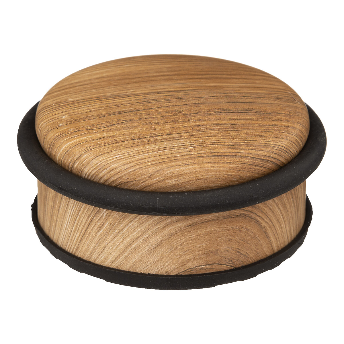 Tope De Puerta De Metal Y Madera 10X4.5
