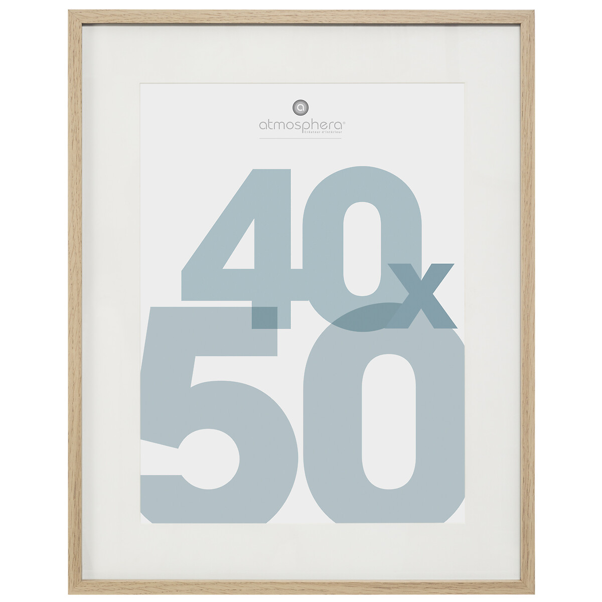 Portarretrato Manu Natural 40x50Cm