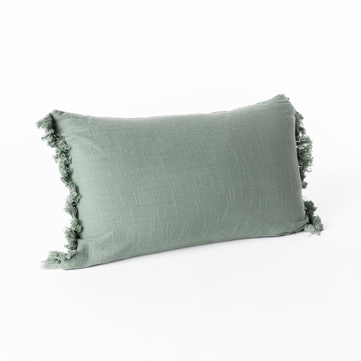 Almohada MILU verde de algod&oacute;n 30x50cm