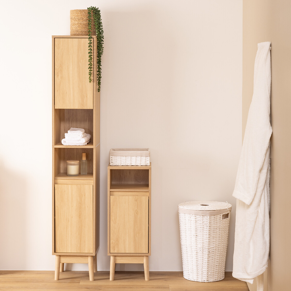 Mueble wc ABANA beige 170x30cm