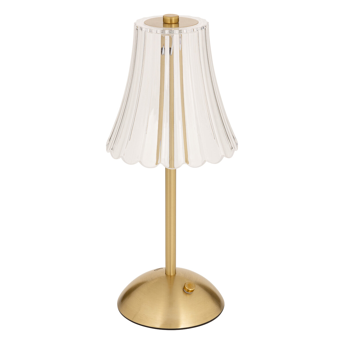 L&aacute;mpara de mesa ANETH dorado 30cm