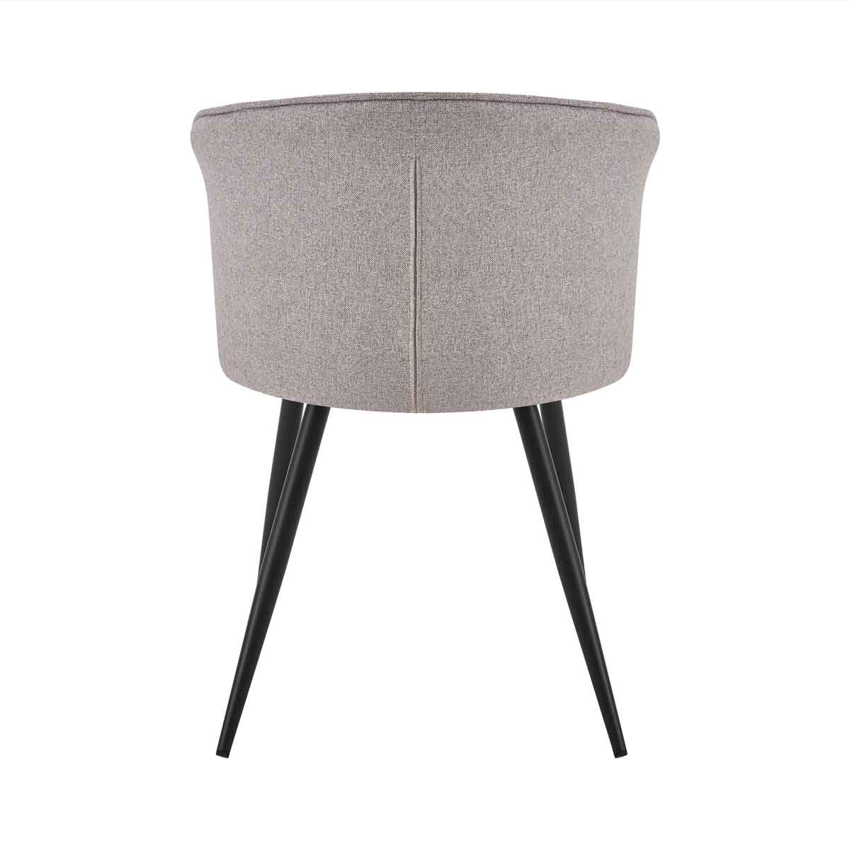 Silla LOLA taupe de tejido
