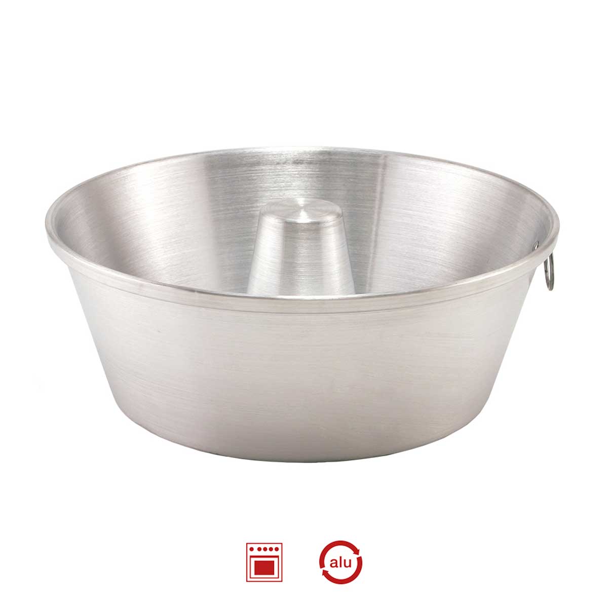 Molde Savarin De Aluminio N&ordm;28