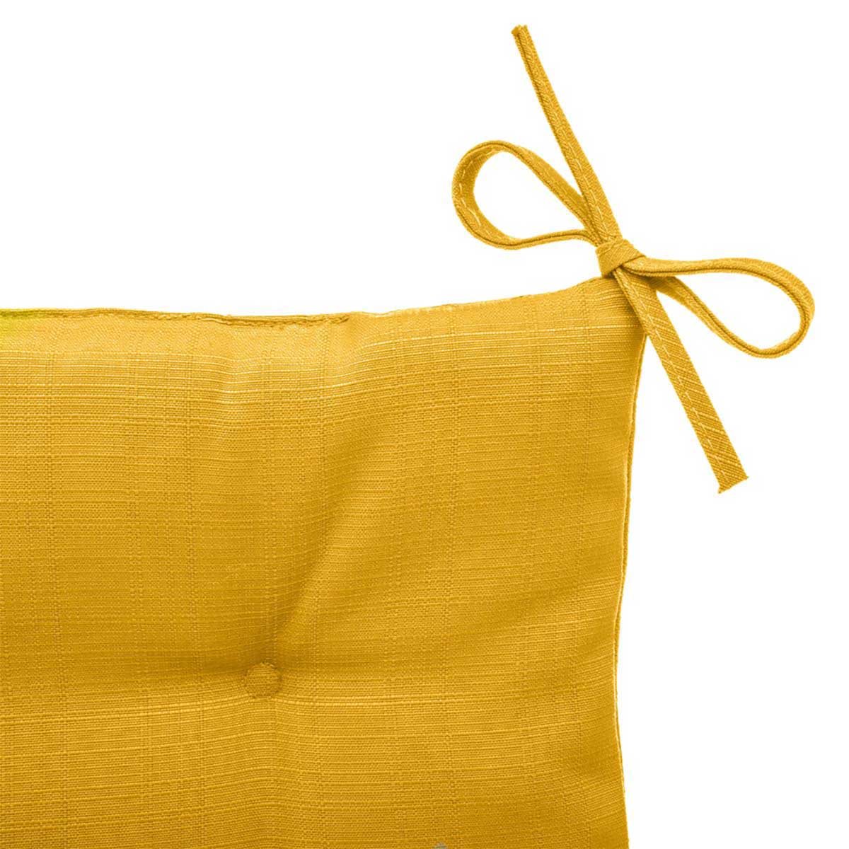 Coj&iacute;n p/silla exterior KORAI 4 puntos mostaza
