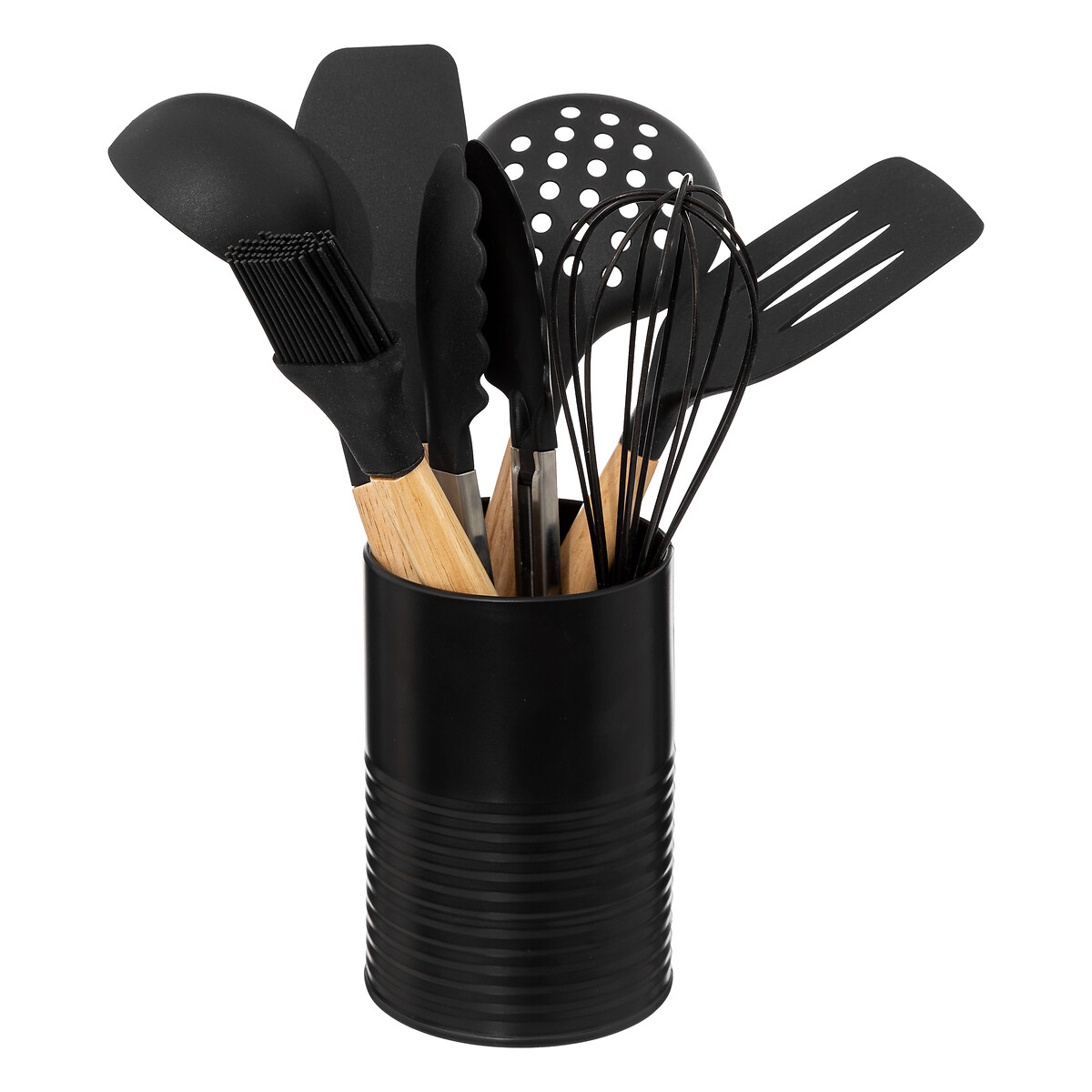 Juego 6 Utensilios Con Soporte