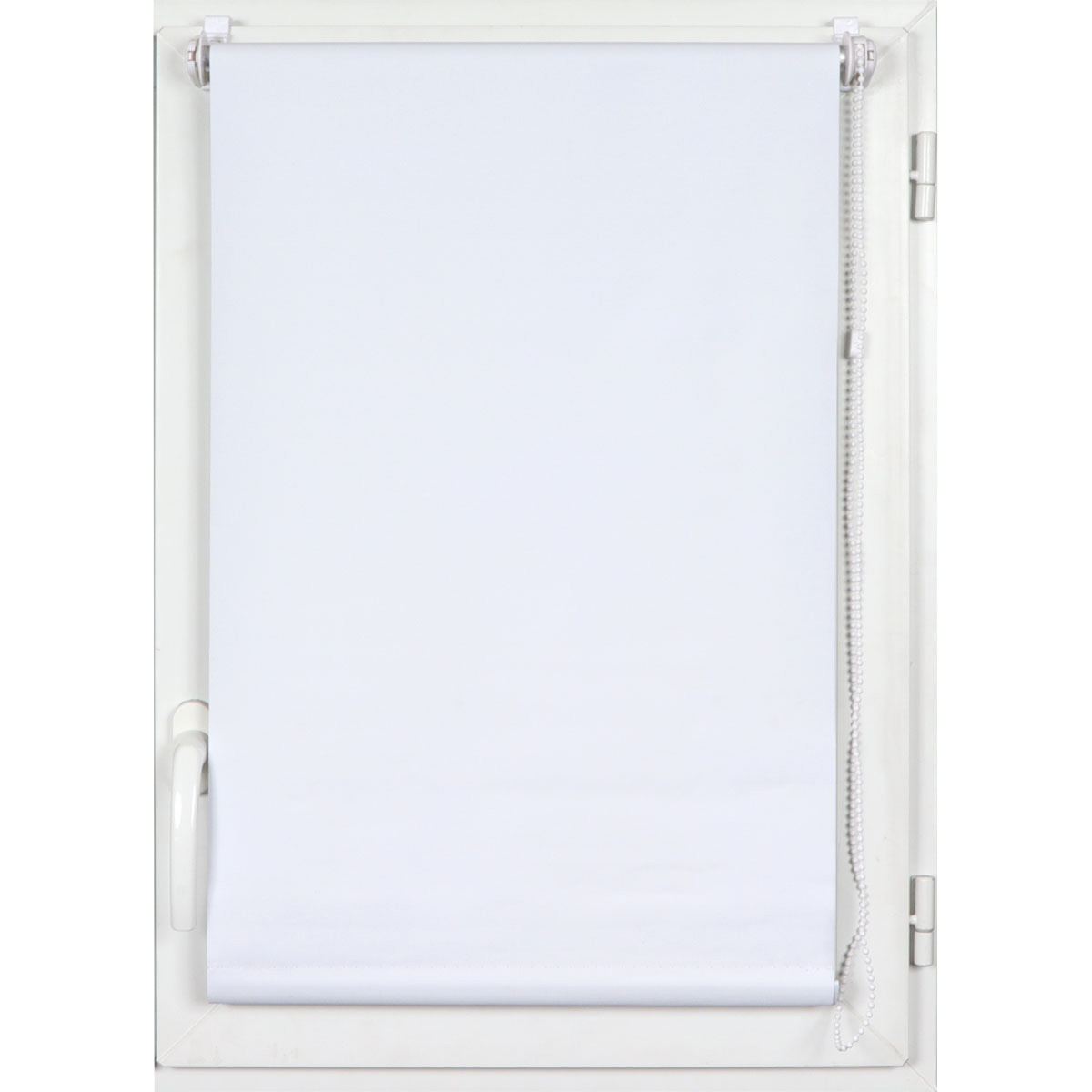 Estor Enrollable Opaco Blanco 87x180Cm