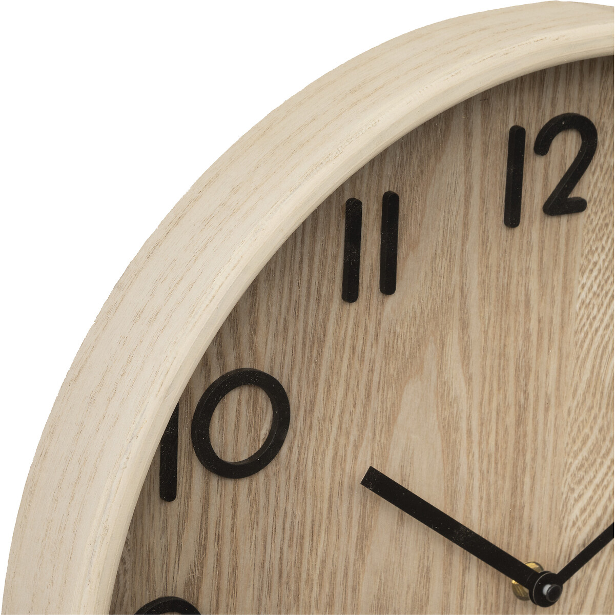 Reloj De Pared Ivana De Madera 38Cm