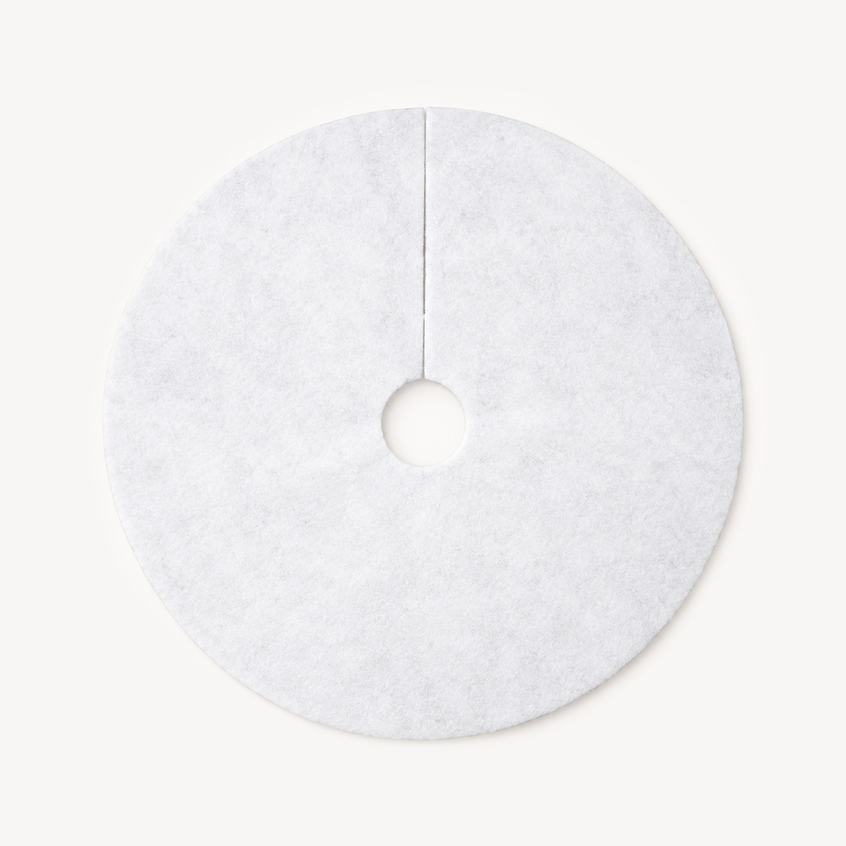 Tapete Para &Aacute;rvore De Natal Branco