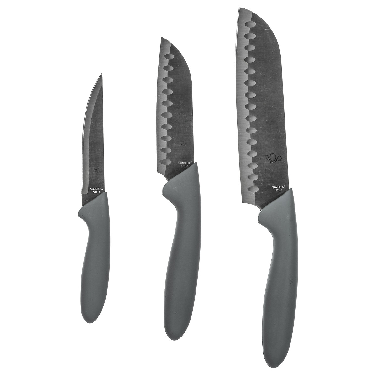 Set 3 cuchillos Santoku