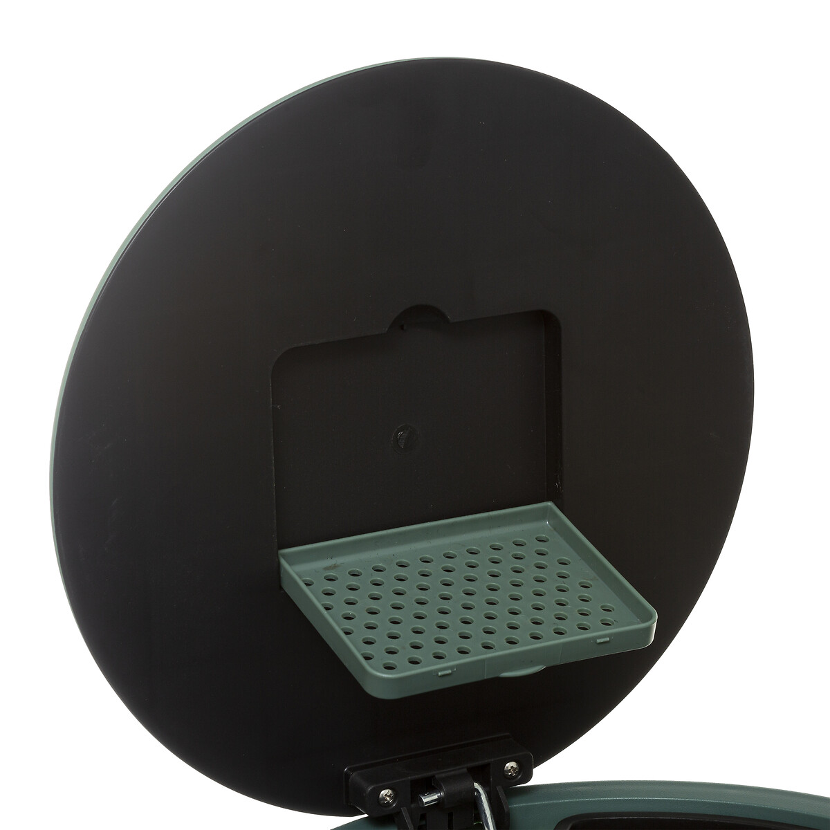 Cubo de basura DELTA verde de Metal 30l